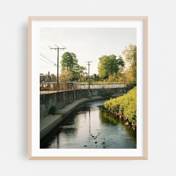 Torrington Connecticut River Photography Wall Art Poster Decor Unframed Paper Print
