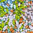 thumbnail image 1 of Torrone Mint Hard Candy, 1.5lb Malaysian Individually Wrapped Bulk Candy, Halloween Christmas Party Snacks, Non-Melting, 1 of 7