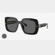 Torry_Burch TY 7193 U Black-Women Sunglasses Dark Grey lens 56mm Adult