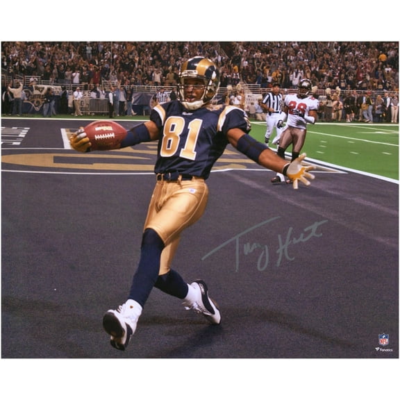 Torry Holt St. Louis Rams Autographed 16" x 20" Touchdown Catch Photograph - Fanatics Authentic Certified