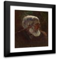 thumbnail image 1 of Torsten Wasastjerna 20x22 Black Modern Framed Museum Art Print Titled - Old Man in Profile (1895 - 1896), 1 of 5