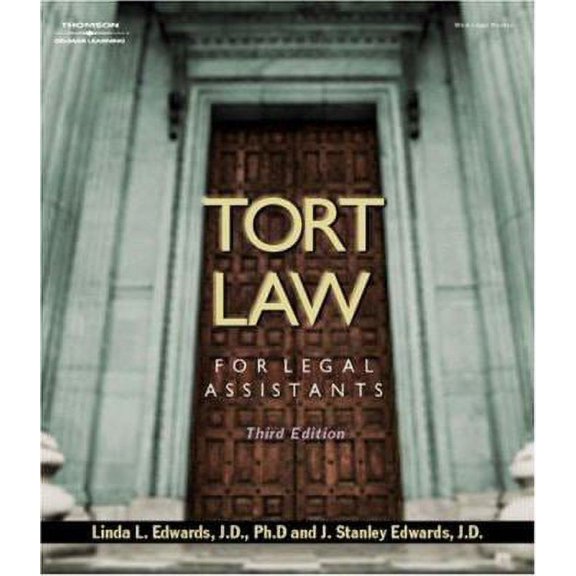 Pre-Owned Tort Law for Legal Assistants (Hardcover) 1401812740 9781401812744
