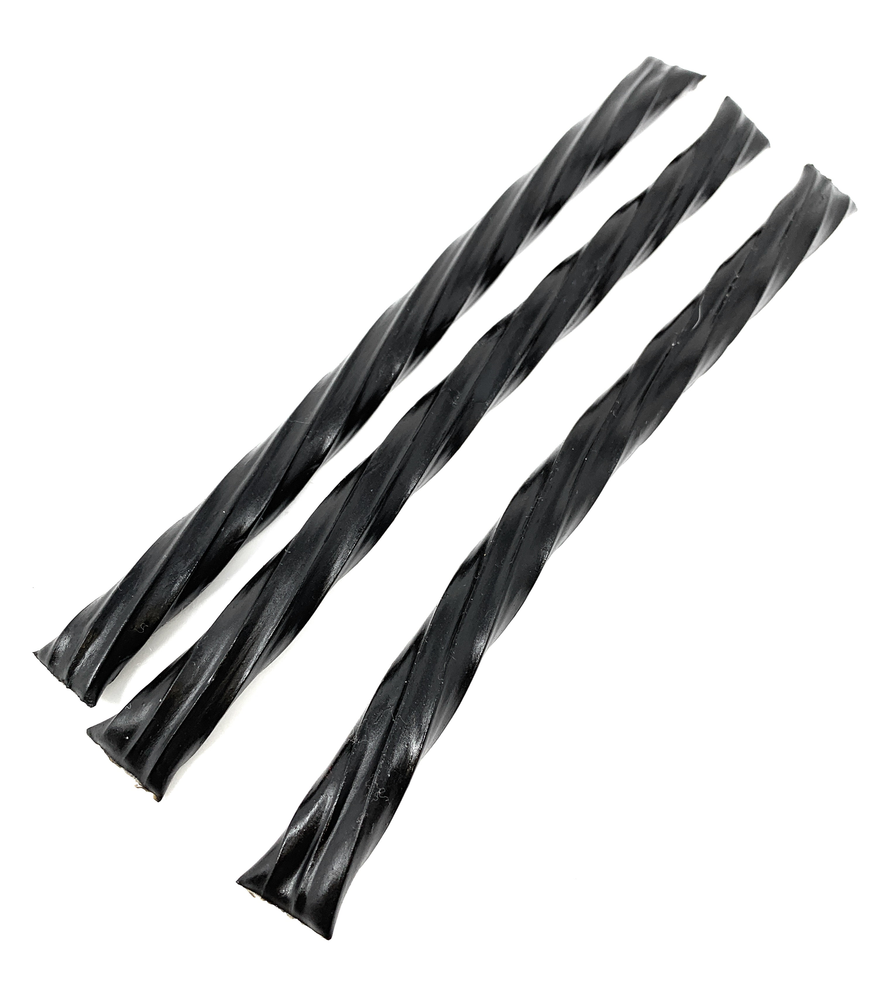 Tortigloni Chewy Black Licorice Long Stick Cut w/ 3x Licorice Extract (2 Lbs)