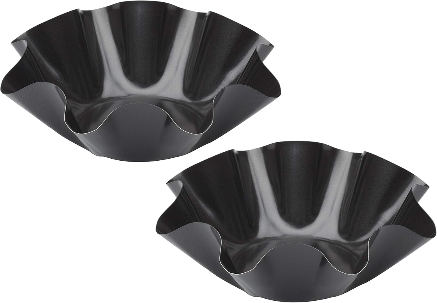 Tortilla Bowl Maker, Non-Stick Carbon Steel, Set of 2 Tostada Bakers, 8Inch