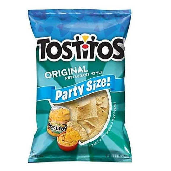 Tortilla Chips, 100% White Corn s, Family Size (Pack of 3)