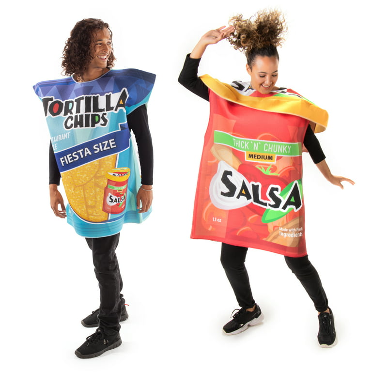 Tortilla Chips & Salsa Jar Couples' Costumes - Cute Funny Food