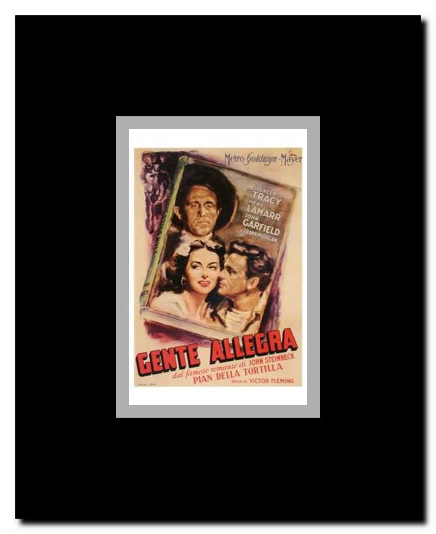 Tortilla Flat Framed Movie Poster