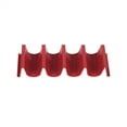 thumbnail image 1 of Tortilla Stand Red Pgeraug Clearance! Taco Holder Each Truck Pallet Rack Can Hold Up to 4 Tacos, Abs Sanitary Materials Red, 1 of 7
