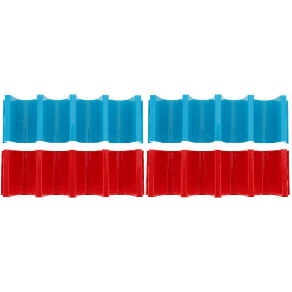 Tortilla Stand Taco Serving Tray Wooden Holder Pancakes Dosplay Kitchen Gadget Household Crepes Red