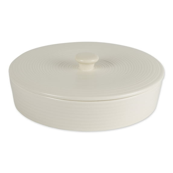 Tortilla Warmer - 10in - Stoneware - White