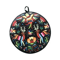 Tortilla Warmer 12 Inch Insulated Cotton Fabric Microwaveable Warmer To Keep Warm for Up To One Hour for Pizza BreadTortilla Cooler Bag