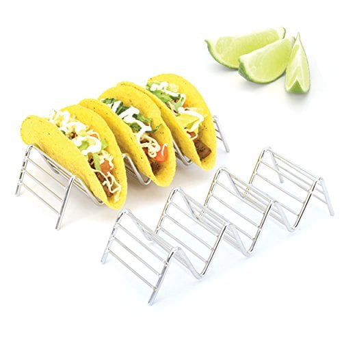 Tortilla rack set, comes with 2 stackable stainless steel racks, each ...