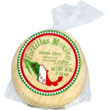 Tortillas Mexico: White Corn Tortillas, 36 Ct