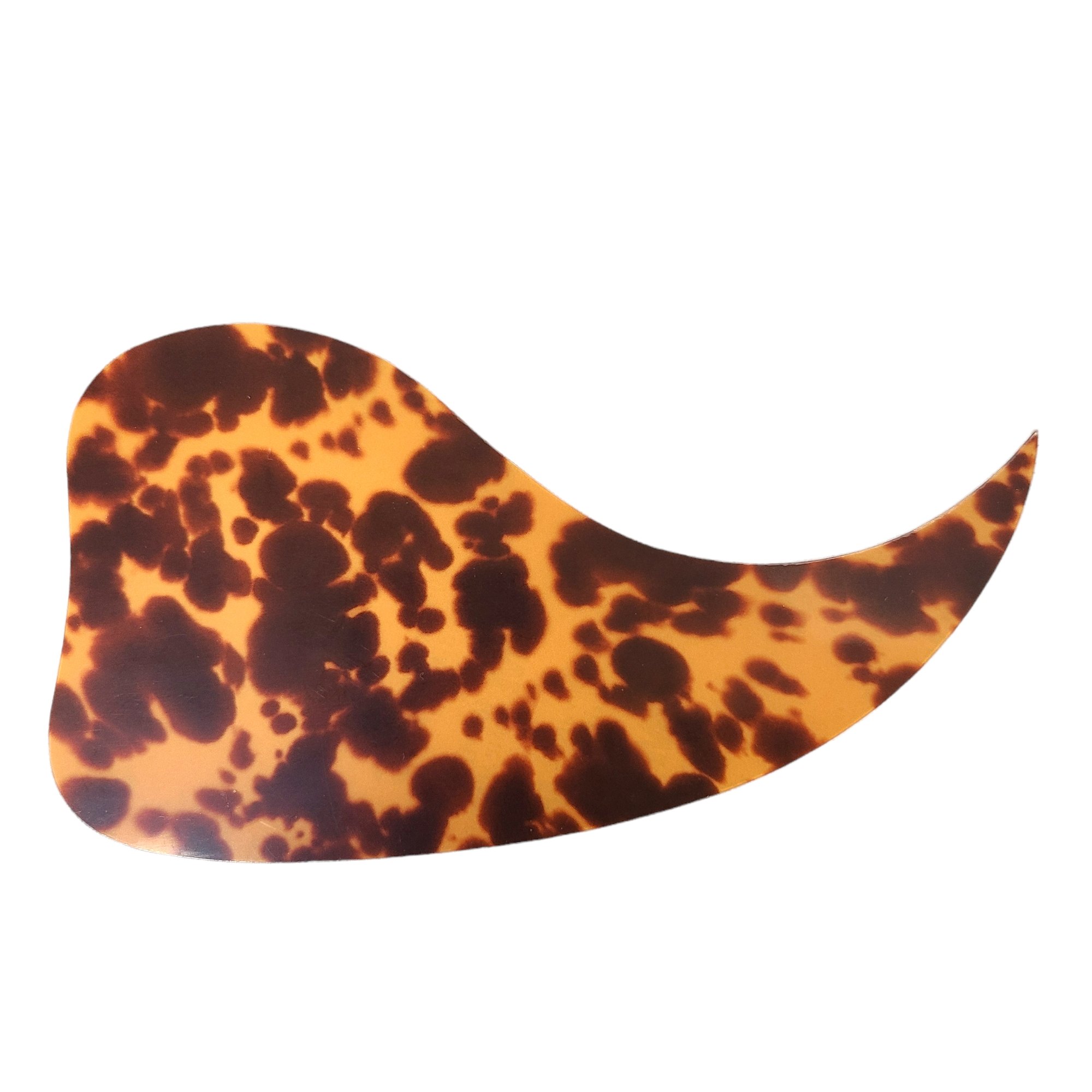 Plaque Pickguard Pour Guitare Acoustique – Autocollante, Motif écaille De Tortue – Protection Contre Les Rayures