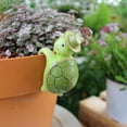 thumbnail image 1 of Tortoise Figure Plant Pot Hanger, Resin Hanging Turtle Statue, Climbing Turtle Flower Pot Hugger Figurines, Gift for Yard Ornaments Pot Decorations, 1 of 5