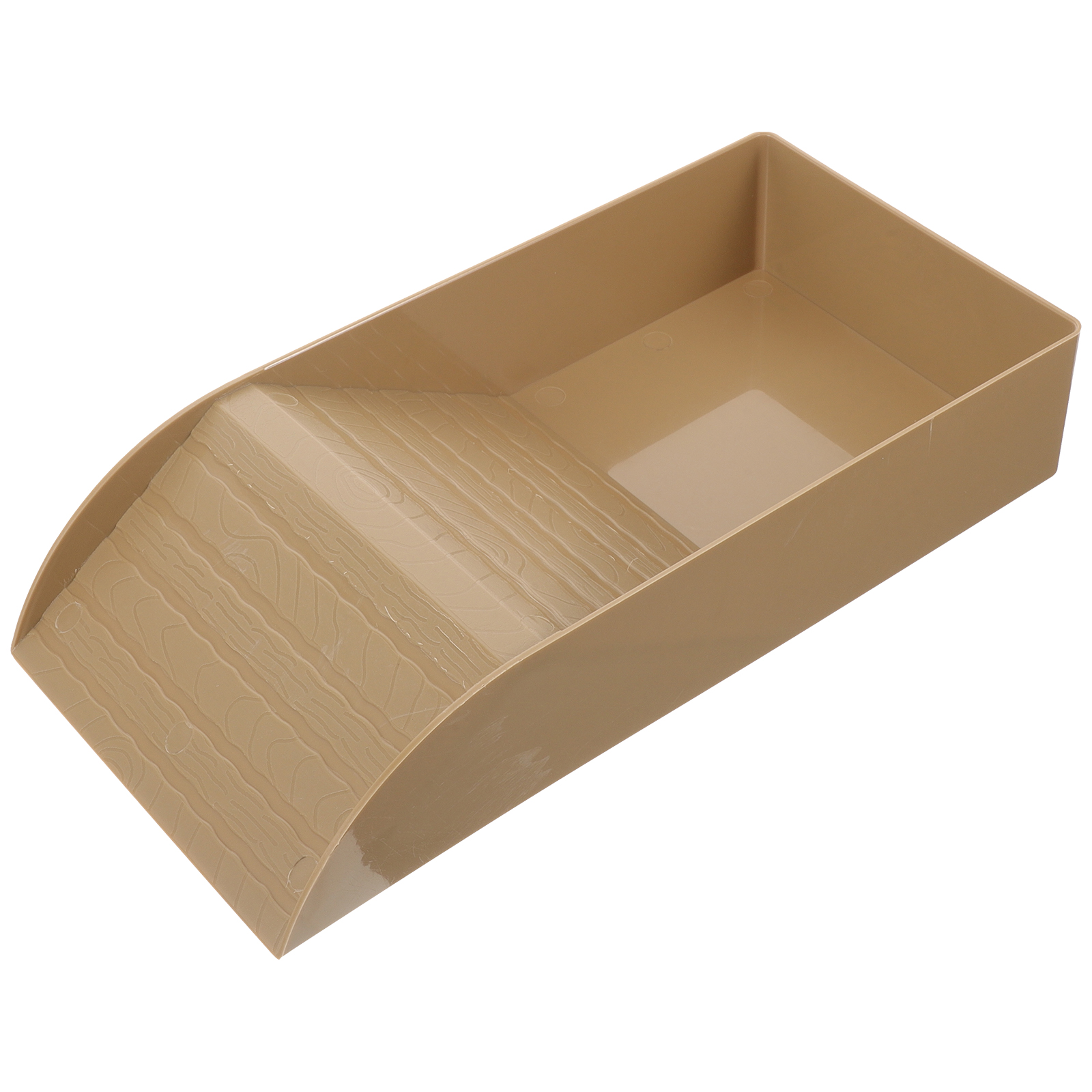 Tortoise Food Dish with Ramp Reptile Feeding Dish Basking Platform
