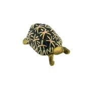 Tortoise, Indian Star Tortoise, Testudinidae, Hand Painted, Realistic Toy Figure, Model, Replica, Kids, Educational, Gift, 2 CH462 BB114