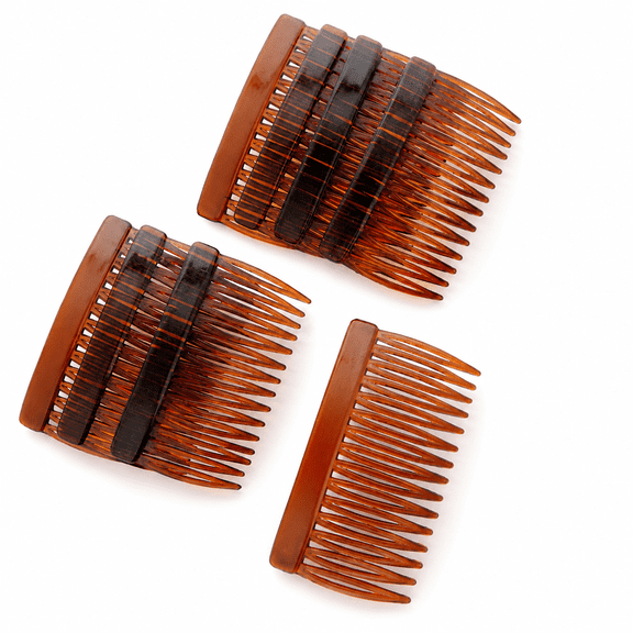 Tortoise Multi-Purpose Hair Combs 8 Pack for Detangling Hair Styling