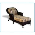 thumbnail image 1 of Tortoise Resin Wicker Chaise Lounge, 1 of 1