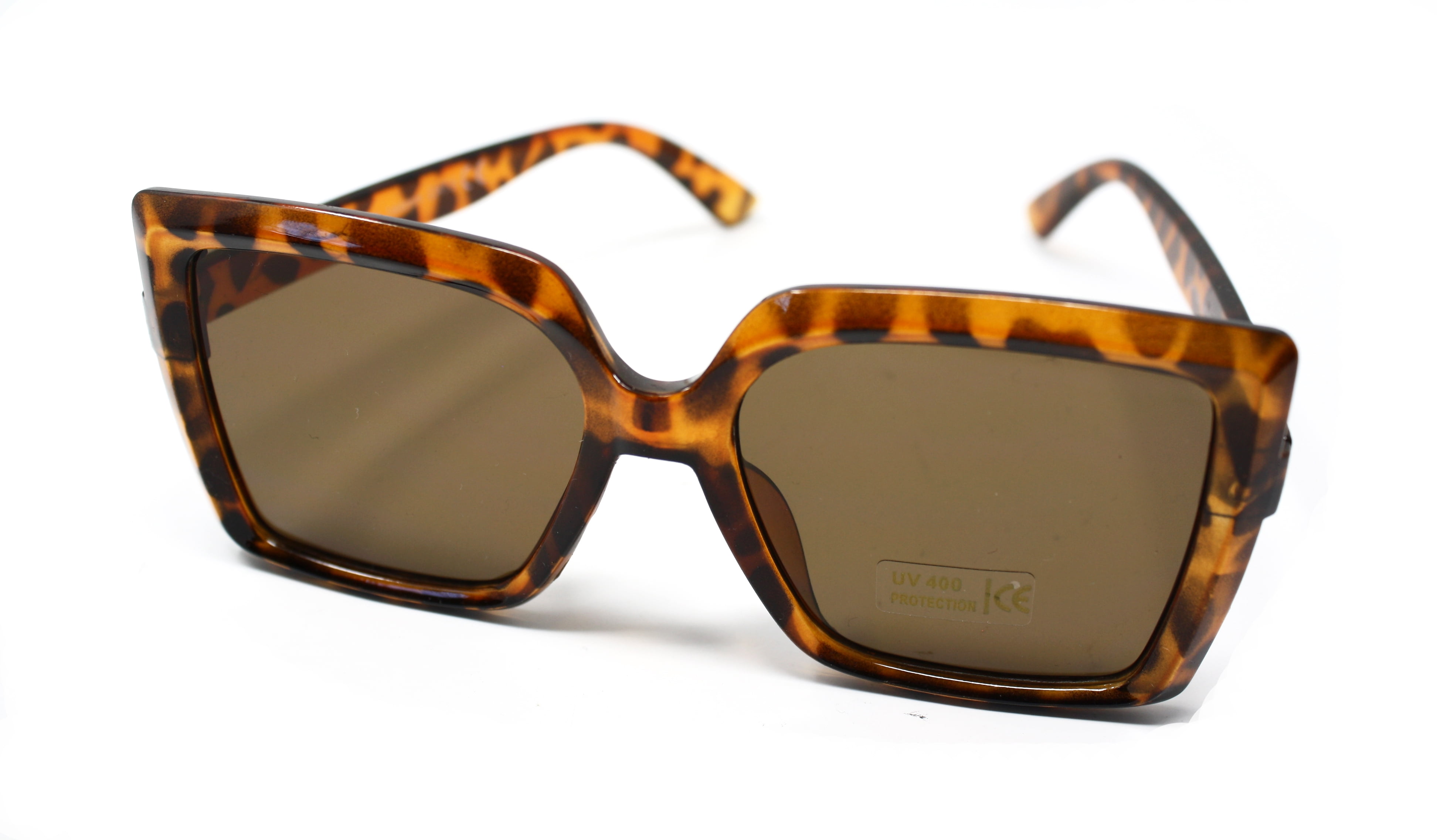 Tortoise Shell Frame Bold Fashion Sunglasses - Look Fabulous  display picture 1