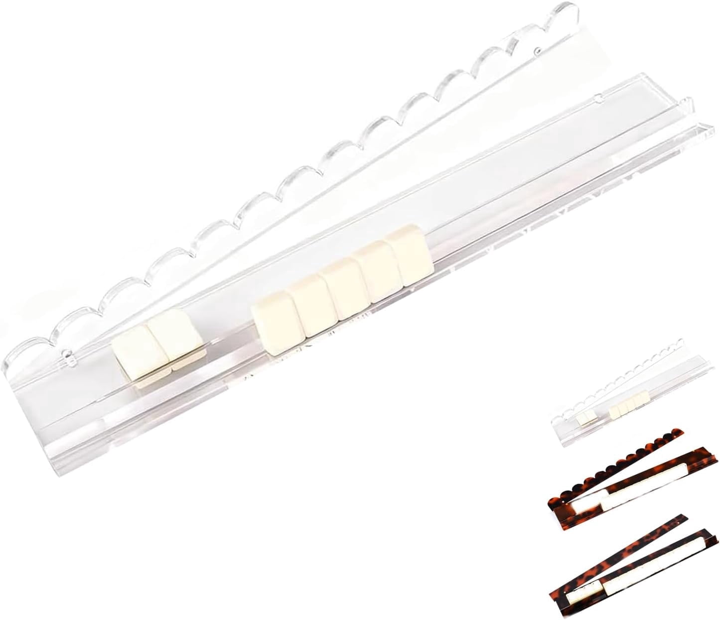 Tortoise Shell Mahjong Rack & Pusher Set, Smart Storage Mahjong Racks ...