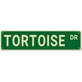 thumbnail image 1 of Apular Tortoise Street Signs, Tortoise Decor Tortoise Sign Tortoise Gift, Wall Decor for Home/Kitchen/Man Cave, Quality Metal Signs 16x4 Inch, 1 of 6