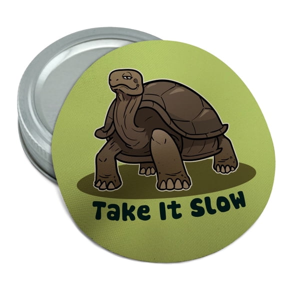 Tortoise Take It Slow Turtle Round Rubber Non-Slip Jar Gripper Lid Opener