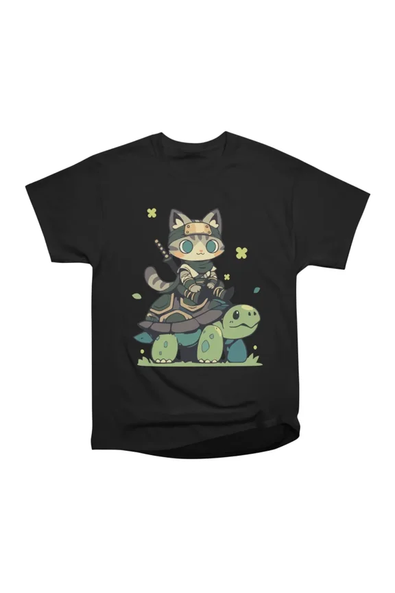 Tortoise The Tabby Assassin T-Shirt Tee Gift For Him Merch For Her Apparel For Friend
