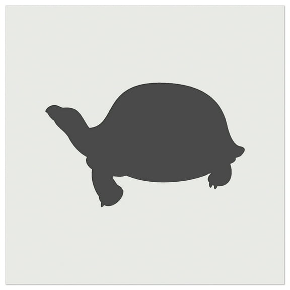 Tortoise Turtle Solid DIY Cookie Wall Craft Stencil - 3.5 Inch