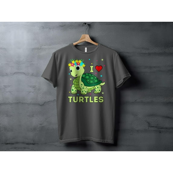Tortoise Turtle Tshirt, Turtle Lover Gift, Tortoise T-Shirt, Turtle Shirts, Animal Lover Shirt, Animal Tee Turtle Graphic Design T Shirt