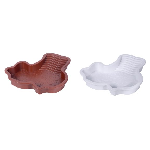 Tortoise Water Dish With Ramp Shallow Reptile Water Dish Smooth Easy Wash Purpose Plastic Turtle Tub For Gecko Reptile Bathing Pool 1pc