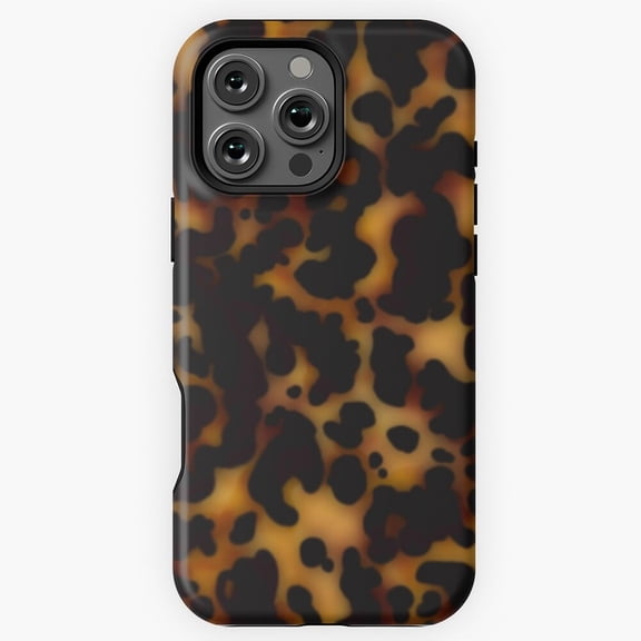 Tortoiseshell Pattern Brown Amber Classic Vintage Animal Texture Art H908Durable Unisex iPhone Case for iPhone 17/16/15/14/13/12/11 Pro Max
