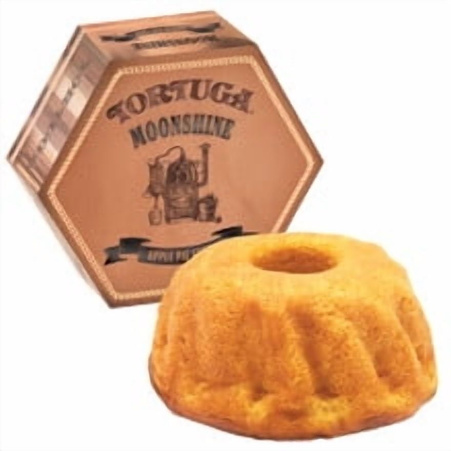 Tortuga Moonshine Apple Pie Cake 32oz – Premium Dessert Cake, Freshly Sealed & Ready-to-Serve