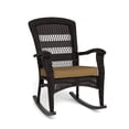 thumbnail image 1 of Tortuga Outdoor Portside Plantation Rocker Chair in Dark Roast, 1 of 5