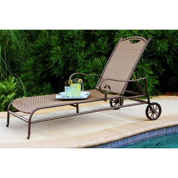 Tortuga Outdoor Stonewick Outdoor Wicker Sunlounger Chaise - Each