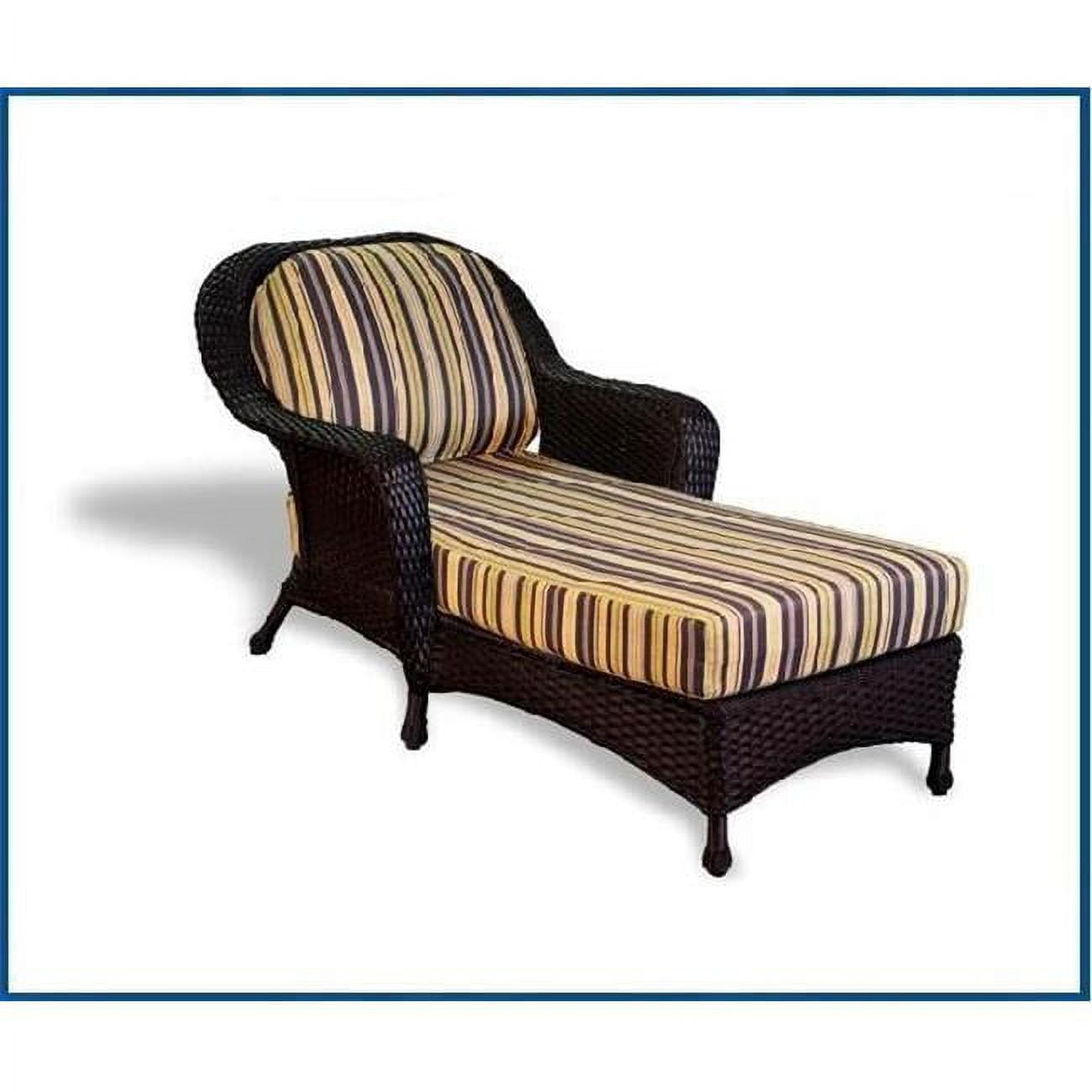 Tortuga Outdoor Patio Chair - Tortoise Resin Wicker Chaise Lounge ...