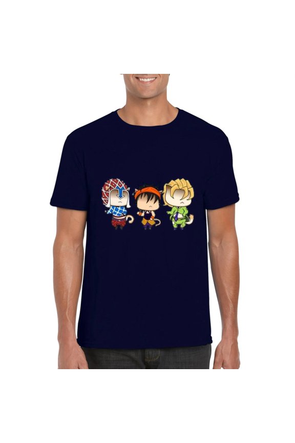 Torture Dance JoJo Pose Meme Funny Anime Reference Graphic T-Shirt, for men & women, up to size 5XL