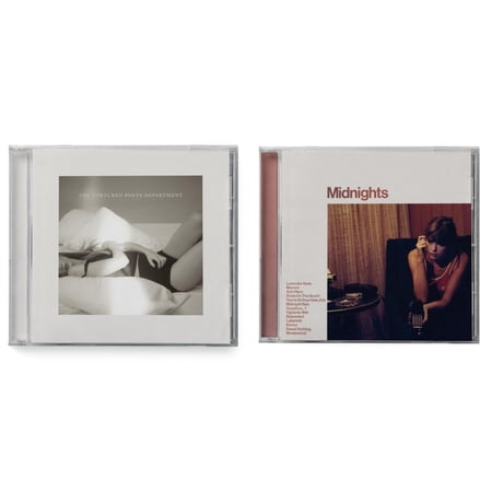 Tortured Poets Department (X) (Manuscript- Bonus Track) & Midnights (X) (Blood Moon CD)