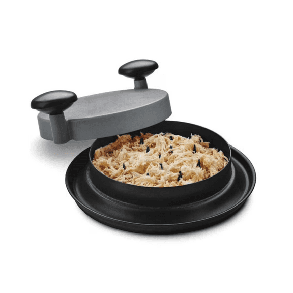 GIXUSIL Chicken Shredder Shred Machine Meat Shredder ShredMachine Alternative to Bear Claws Meat Shredding Tool with Handles and Non Skid Base for Pulled Pork Chicken Beef Food ShredMachine-Black