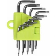 Torx Angled Wrenches, 8 Pieces Torx Allen Wrench Kit, Star Screwdriver T5 T6 T7 T8 T9 T10 T15 T20, Wrench Sets Hand Tools Torx Hex Wrenches