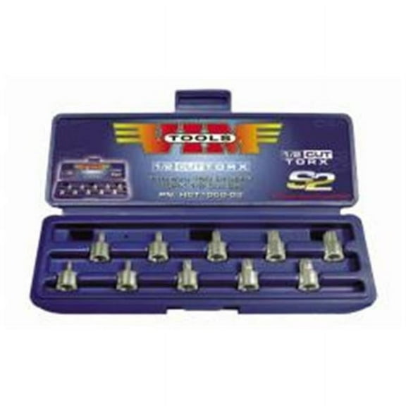 Torx Driver Set - 0.5 in. Cut T10-T50