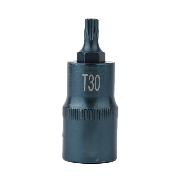 Torx Screwdriver Bit Tool 1/2Inch Socket Bits Adapter T30-T70 Adapter Hand Tool T30