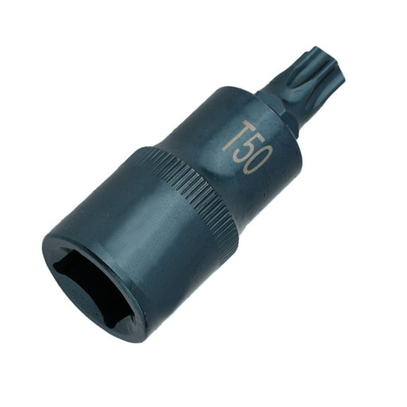 Torx Screwdriver Bit Tool 1/2Inch Socket Bits Adapter T30-T70 Adapter Hand Tool T50