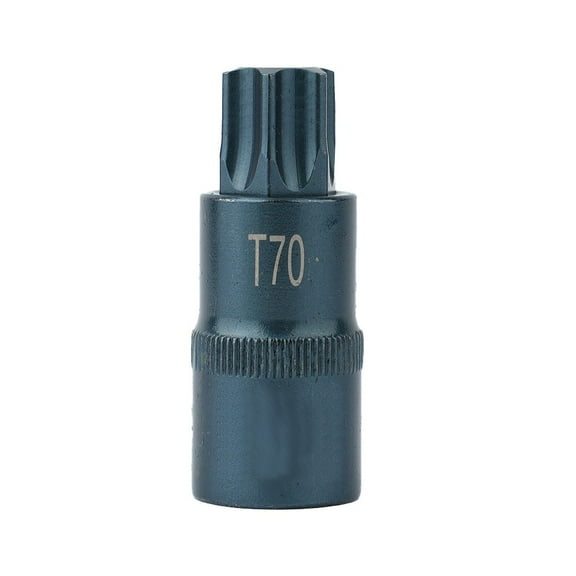 Torx Screwdriver Bit Tool 1/2Inch Socket Bits Adapter T30-T70 Adapter Hand Tool