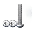 thumbnail image 1 of Torx Security Machine Screws - Stainless Steel, Tamper-Resistant, Button Head Screws,Anti-Theft Bolts for License Plates,Without Column, 1 of 3