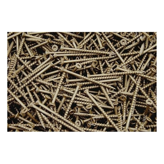 Torx T25 Screws - 1000pc Flat Head #9 x 3 Inch Deck Screws for ACQ Lumber - Type 17 Wood Screws with Driver Bit - Outdoor Woodworking Fasteners