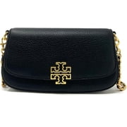 Tory Burch 138772 Britten Black With Gold Hardware Womens Convertible Crossbody Bag