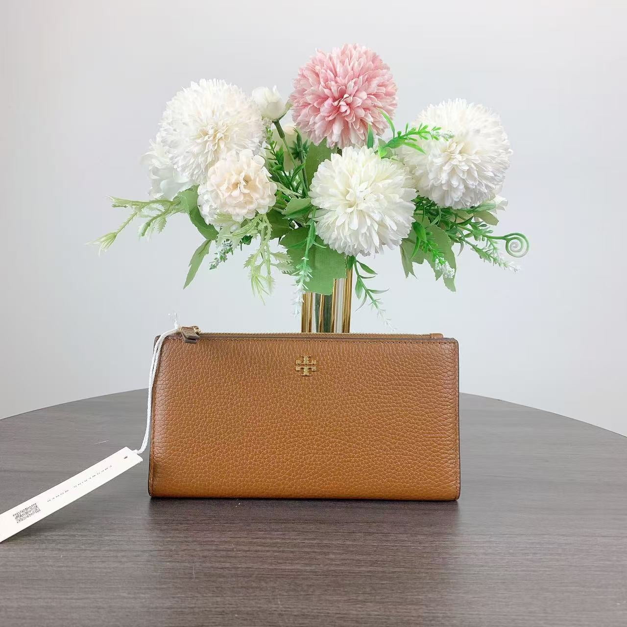 Tory Burch Robinson Continental Leather Wallet 長財布 196133 Tory Burch Wallet Robinson