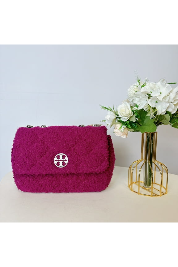 149676 WILLA BOUCLE SMALL SHOULDER BAG IN PRICKLY PEAR