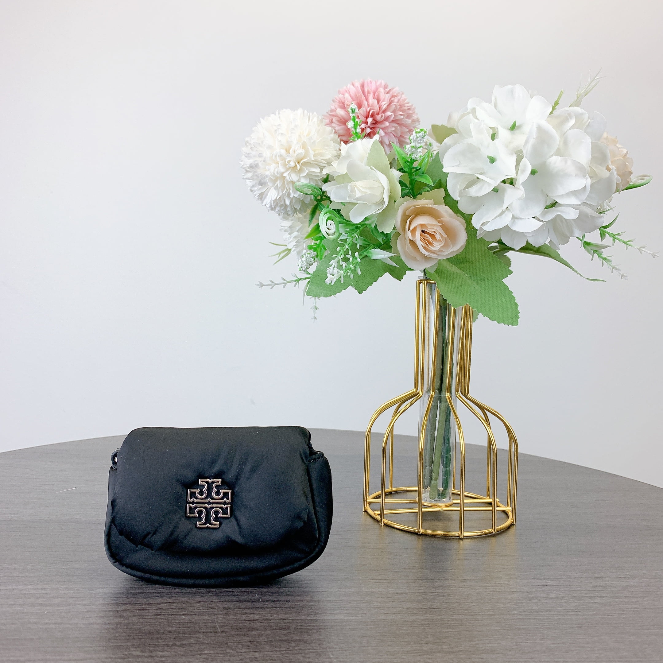 Tory Burch Women's Britten Nylon Small Puffy Card Case